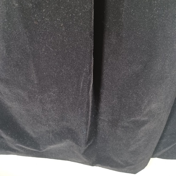 My Michelle Vintage Black Velvet Victorian Lace Bib Skirt Set Goth Dark Academia - Picture 9 of 16